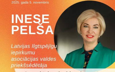 Latvijā notiks pirmais Aprites ekonomikas forums; Latvijas Ilgtspējīgu iepirkumu asociācija uzsver iepirkumu nozīmi pārmaiņu ieviešanā