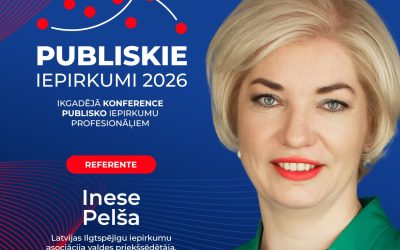 Konferencē “Publiskie iepirkumi 2026” uzsvērs ilgtspēju kā stratēģisku investīciju nākotnē