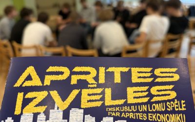 Kā saistošāk mācīties par aprites ekonomiku? Ar jauniešiem – mafijas spēles formātā